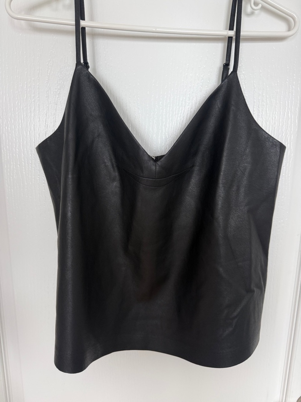 Leather style camisole size medium/large